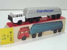 MK MODELLE  7042  TATRA FUEL TANKER CAPROLACTAM (372) plastic 1/120 GDR GERMANY
