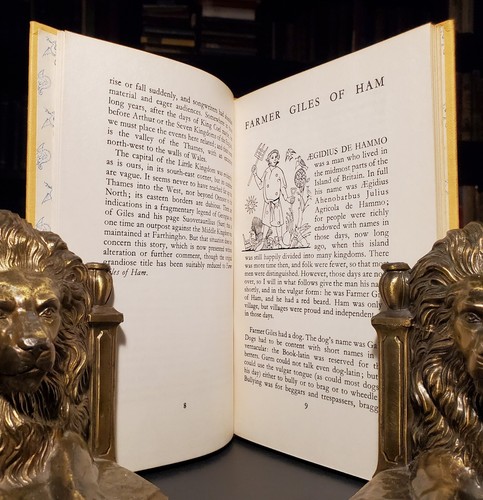 1961 : J.R.R. Tolkien - Farmer Giles of Ham UK HC/DJ - 1st Edition 1st Printing - Picture 11 of 14