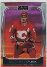 2021-22 O-PEE-CHEE PLATINUM SUNSET MATTHEW TKACHUK FLAMES NHL HOCKEY JC-3803