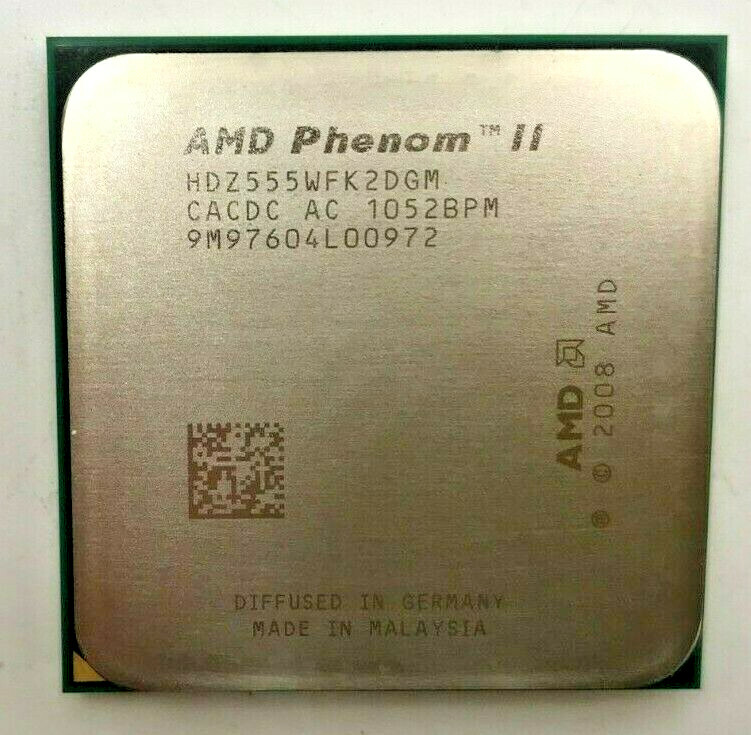 Cpu Phenom Hdz555wfk2dgm AMD Phenom II X2 555 GHz HDZ555WFK2DGM