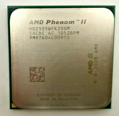 AMD Phenom II X2 555 HDZ555WFK2DGM - Dual Core - 3.20GHz - Socket AM2+/AM3 #635