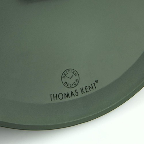 Thomas Kent Mulberry Olive Green Small Wall Clock - 12" - Picture 6 of 6