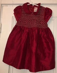 Silk Smocked Dress