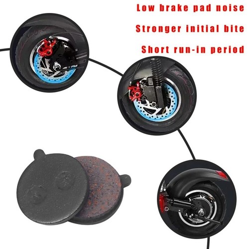 2 Pcs Brake for PADS For/Pro Electric Scooter Disc Brake Linings Pad 2.4x2.1CM - Picture 14 of 33