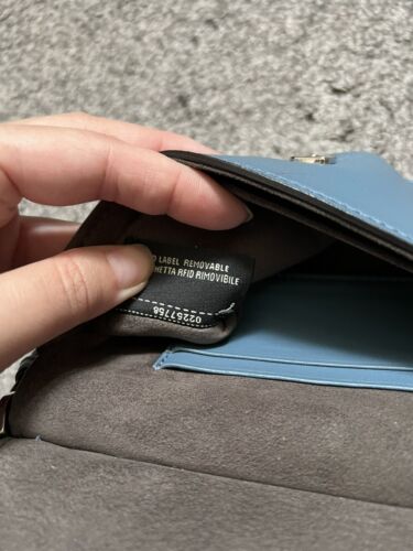 Fendi blue micro double baguette bag with palladium hardware and box - Picture 23 of 24