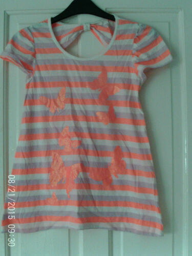 Tunique Fille Debenhams Taille 14 Ans - Manches Longues Couleur Corail, Occasion Très Bon état