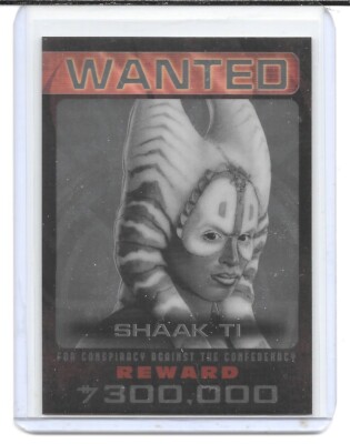 2015 Star Wars Chrome Perspectives Jedi vs. Sith Jedi Hunt #7 Shaak Ti