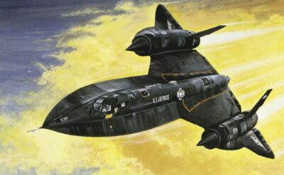 Sr 71 Blackbird Kunststoff Kit 1:72 Modell 0145 Italeri