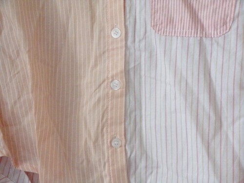 LS Button Front STRIPED WOVEN Blouse~Girl's Sizes~NEW w/tags~Choice of Colors - Picture 4 of 17
