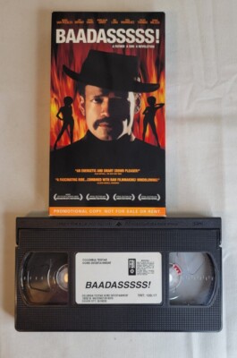 Baadasssss! VHS Mario Van Peebles -Joy Bryant -PROMO/SCREENER/DEMO