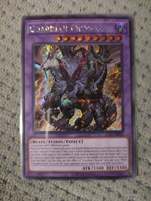 [Asia-English]  Yugioh Guardian Chimera SDID-AEP05 Prismatic Secret Rare