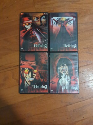 Hellsing, Complete Collection (DVD, 2006, 4-Disc Set