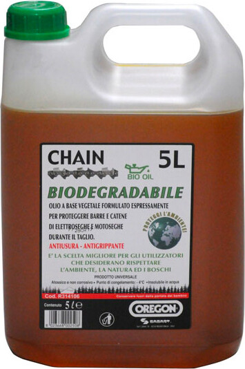 Olio Catene Motoseghe lt 5 Vegetale Oregon R314106