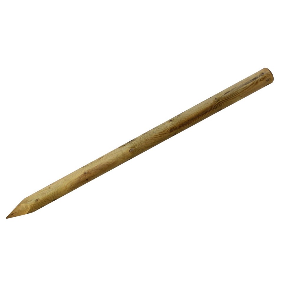 Round Fence Posts | Treated Timber | Multiple Sizes & Pack Quantities ...