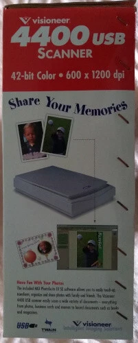 VISIONEER 4400 USB SCANNER 42-bit Color 600x1200 dpi - Image 3 of 4