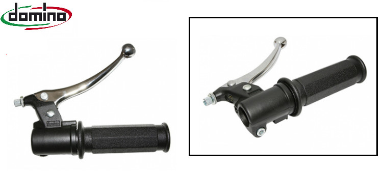 Poignée de gaz cyclo Piaggio Ciao PX 50 levier droit pour freinage précis