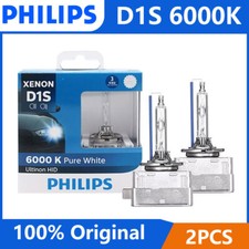 Philips D1S OEM 6000K HID Xenon Headlight Bulbs 35W | 85415 | Pack of 2