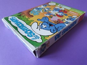 LES SCHTROUMPFS / Nintendo NES PAL B FAH / Infogrames + BOITIER PROTECTION