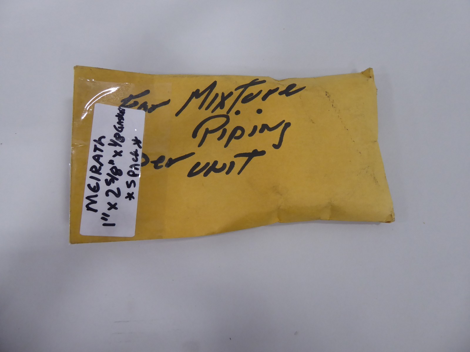 Melrath Gasket 2 5/8" OD X 1" ID X 1/8" Width Glass Filled Teflon (Pack