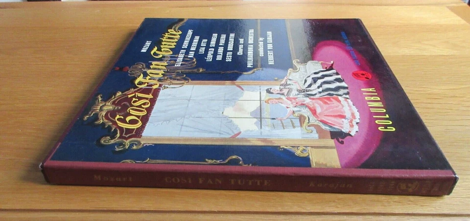 Mozart COSI FAN TUTTE Schwarzkopf Karajan 3LP Col Box Set 33CX1262 NEAR MINT - Image 2 of 4