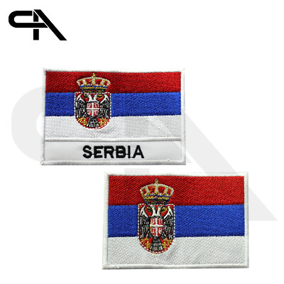 Aufnäher Flagge Von Katar – Bestickte Fahne Zum Aufnähen (7x4,5 Cm)