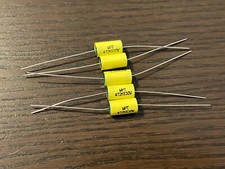 Qty 5 New .0047 uf 630v Yellow Film Capacitors Guitar Tube Amp Tone 472K 4700pf