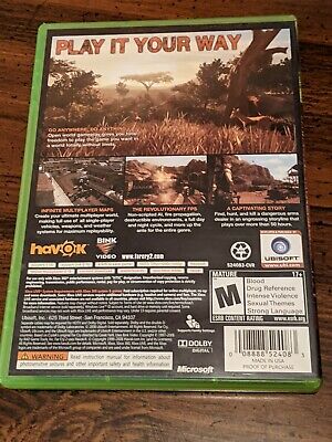 Far Cry 2 Complete with Manual Xbox 360 vg 1