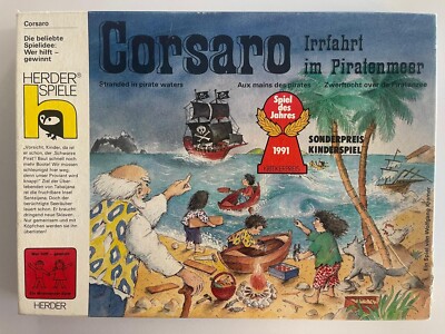 Corsaro Irrfahrt im Piratenmeer Kinderspiel Herder Spiele Jumbo - Geprüft 