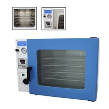 110V 1.9Cu ft Vacuum Drying Oven Drying and Heating Machine with 4 Shelves 1400W