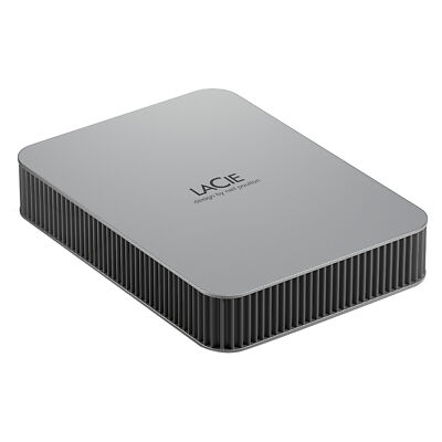 LaCie Mobile Drive Secure 5 TB, Festplatte, grau