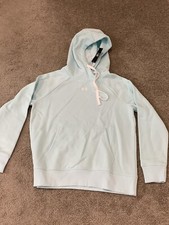 Under Armour Fleece Long Sleeve Hoodie Sweatshirt Women's Sz S Teal Blue New