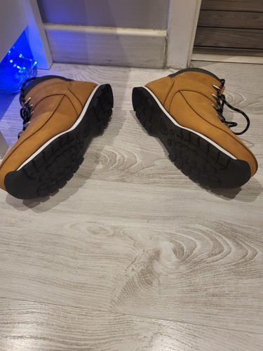 Chaussures Boots Timberland homme Euro Sprint mid Hiker Marron Nubuck Lacets - Photo 5/6