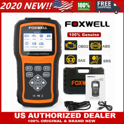 Foxwell NT630 Plus SAS SRS ABS Bleeding Code Reader OBD2 Scanner Car Diagnostic 