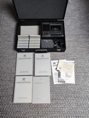 Linguaphone Englisch Kurs Kassetten + Bücher + Mini LAB MK2 Top Zustand  - Bild 1 von 4