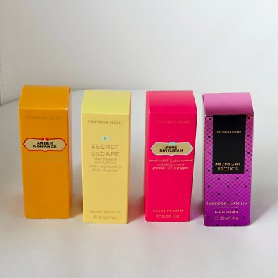 VICTORIAS SECRET EDT EAU DE TOILETTE 1.0 OZ BOXED YOU CHOOSE RARE NEW