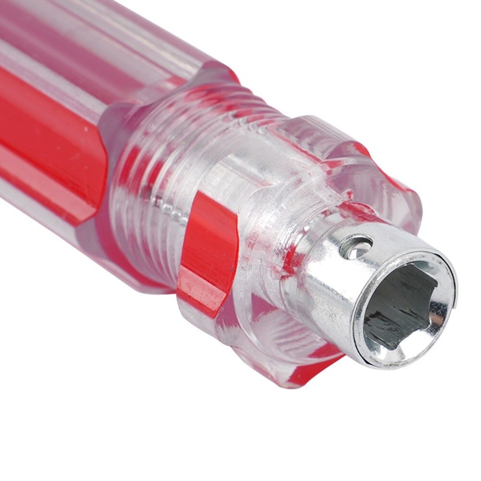 Compact and Sturdy Double Head Slotted Cross Screwdriver for Long