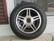 3.00-8 Five Spoke Star Silver Rim Drive Wheel Jazzy Select HD 5215