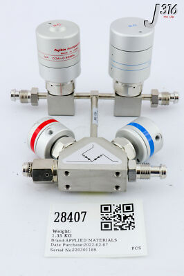 mo-  28407 APPLIED MATERIALS DIA VLV ASSY, DIVERT, LEFT, MOD. GP