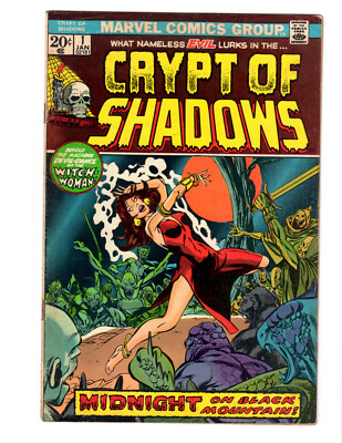Crypt of Shadows #1 (Marvel 1973) Gil Kane Cover, Bronze Age Horror