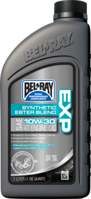 BEL-RAY EXP 10W-30 Synthetic Ester Blend 4T 4-Stroke Engine Motor Oil Lube 1L