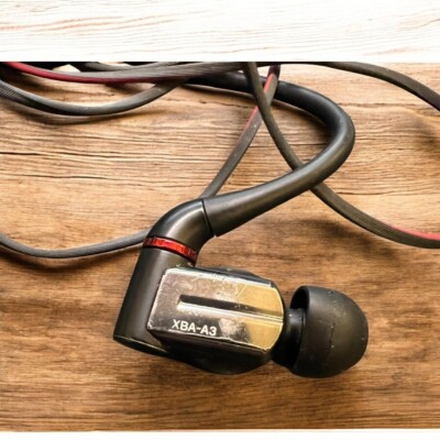 Sony XBA−A３ SONY XBA-A3 Canal Type Earphone High-Resolution Sound Surce