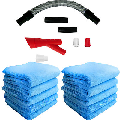 ROTADOR Adaptor Z300 Saugaufsatz für Tornador Reinigungspistole + 10x Tuch SET