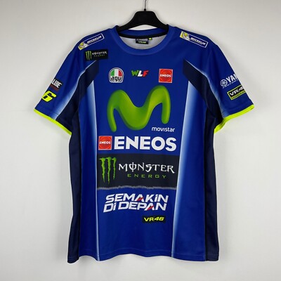 Valentino Rossi VR46 Yamaha The Doctor Jersey Shirt Licensed