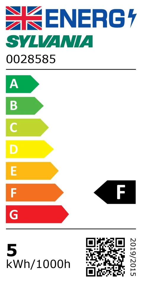 Sylvania Long Neck GU10 4.2W 50W Warm White 3000K LED Light Bulbs Pack of 6 - Image 4 of 4