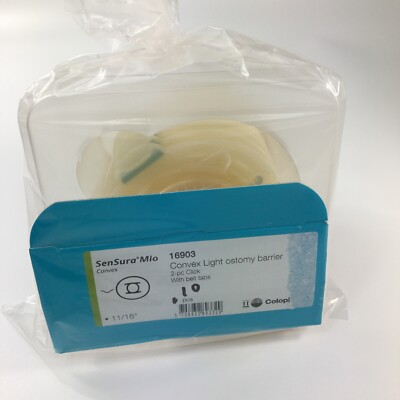 10 Coloplast 16903 SenSura Mio Convex Light Barriers 11/16'' In Bag