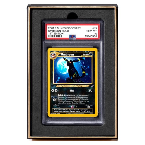 PSA-BGS-CGC Display Gift Case Gold/Blue | Graded Card Storage Box ...