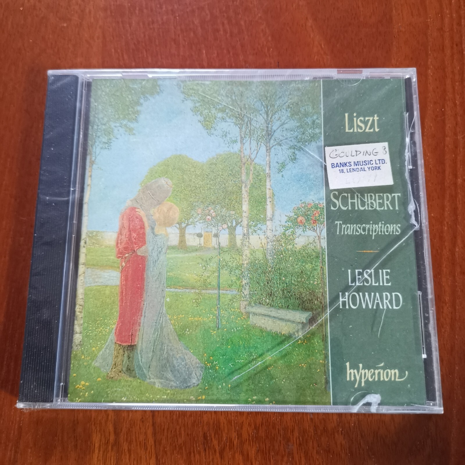 Liszt: Weber & Schubert Transcriptions by Leslie Howard (CD, 1998) NEW SEALED