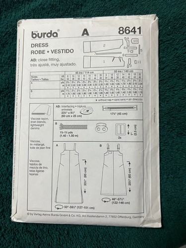 Burda Muster ~ Alle Muster sind Größe 8-20 * ~ * ~ * ~ * ~ * ~ * Angebot 9687 - Bild 49 von 55