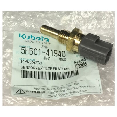 Genuine OEM Kubota Water Temperature Sensor 5H601-41940