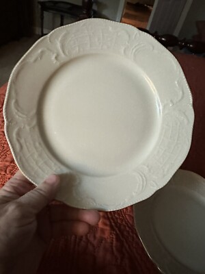 One 8'' Rosenthal Classic 24K gold Sanssouci Ivory Salad Dessert plate dish MINT